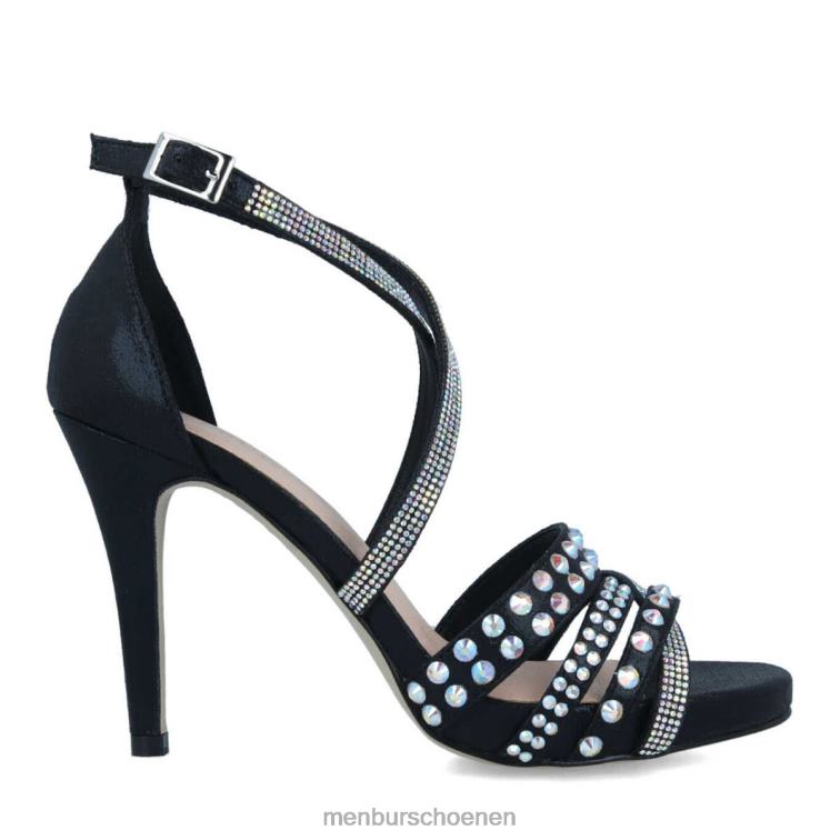zwart hoge hakken 64N064040 bitetto vrouwen Menbur