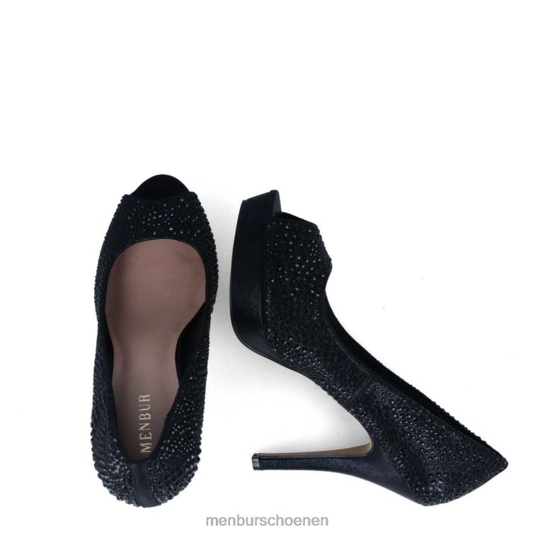 zwart hoge hakken 64N064114 cavallini vrouwen Menbur