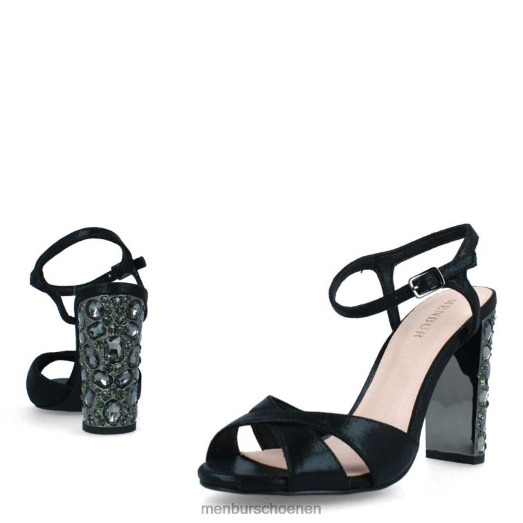 zwart hoge hakken 64N064192 ascrea vrouwen Menbur