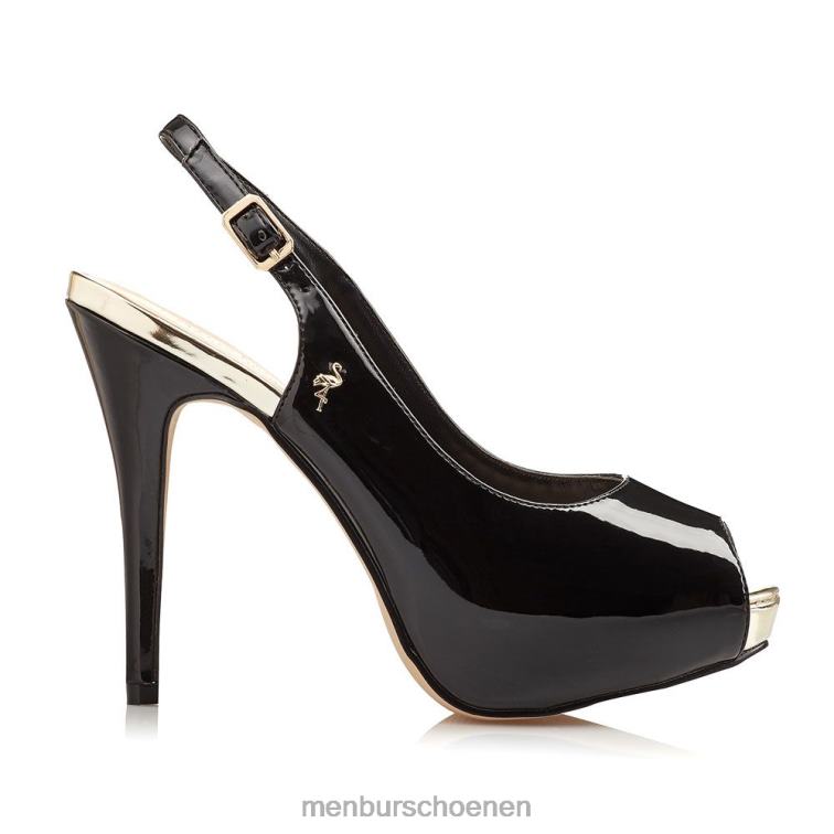 zwart hoge hakken 64N064237 lila vrouwen Menbur