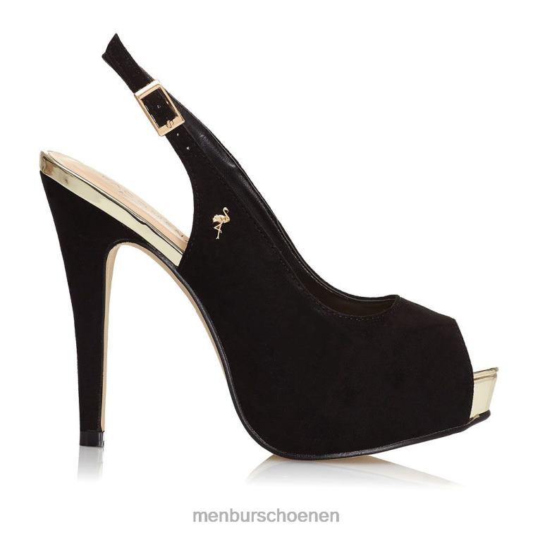 zwart hoge hakken 64N064279 filodendro vrouwen Menbur