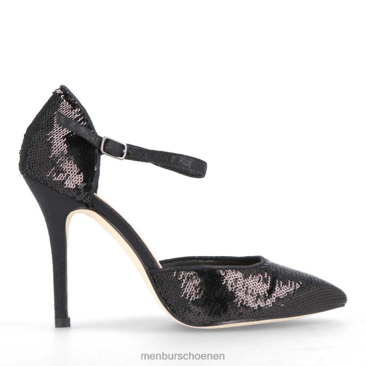 zwart hoge hakken 64N064287 zonne-energie vrouwen Menbur