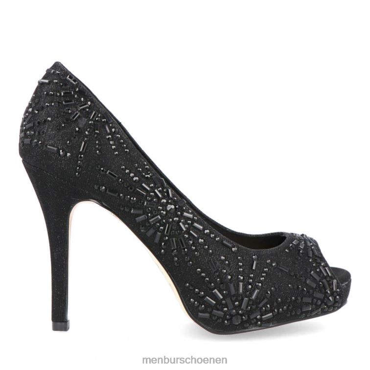 zwart hoge hakken 64N064320 solbiaat vrouwen Menbur