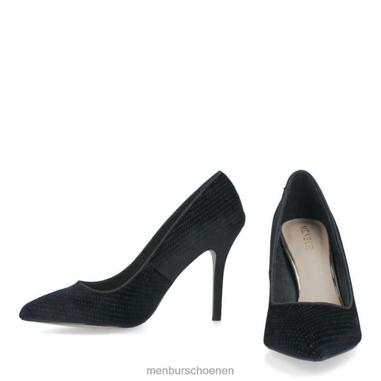 zwart hoge hakken 64N064360 singel vrouwen Menbur