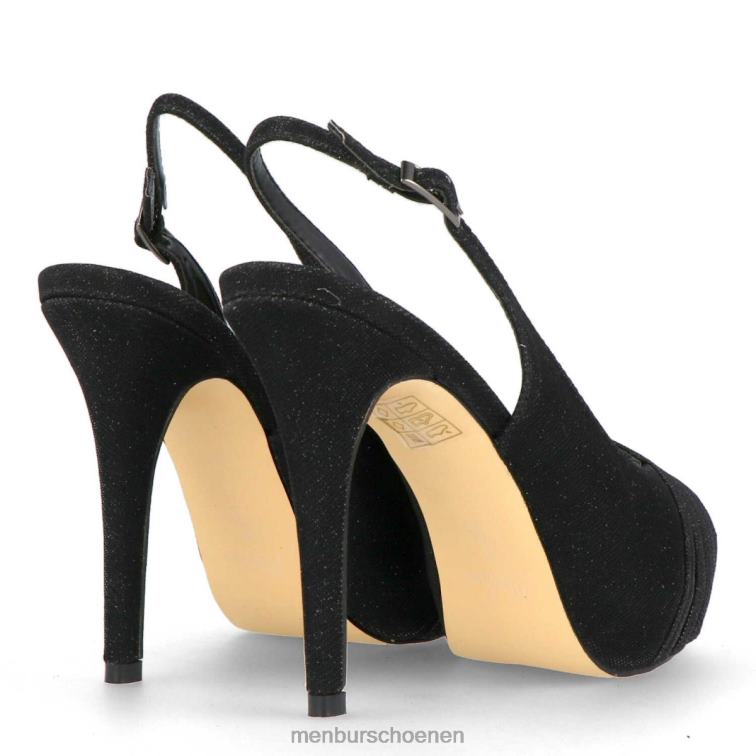 zwart hoge hakken 64N064400 pozuelo vrouwen Menbur