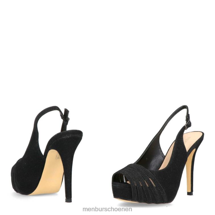 zwart hoge hakken 64N064400 pozuelo vrouwen Menbur