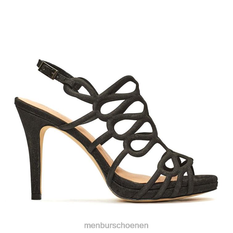 zwart hoge hakken 64N064458 ventaroli vrouwen Menbur