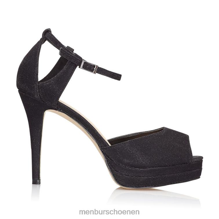 zwart hoge hakken 64N064498 chambonières vrouwen Menbur