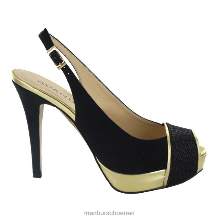 zwart hoge hakken 64N064695 calardos vrouwen Menbur