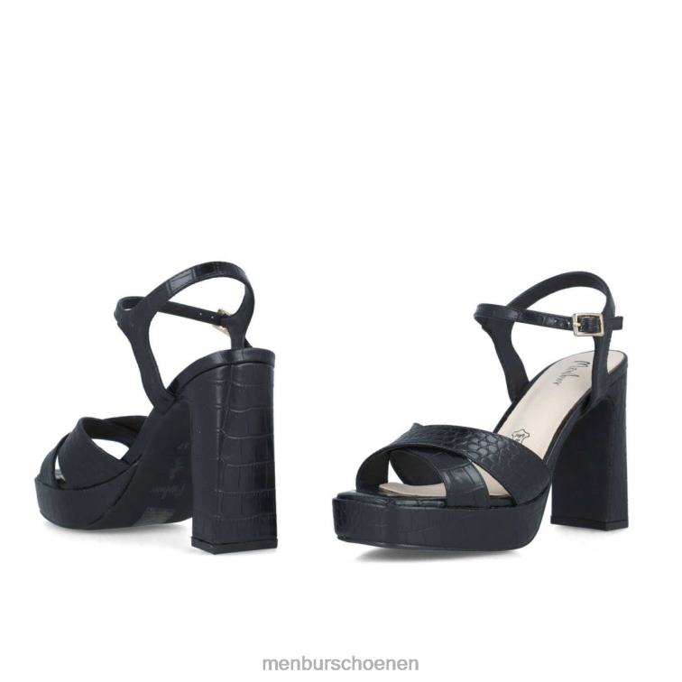 zwart hoge hakken 64N064867 alpette vrouwen Menbur