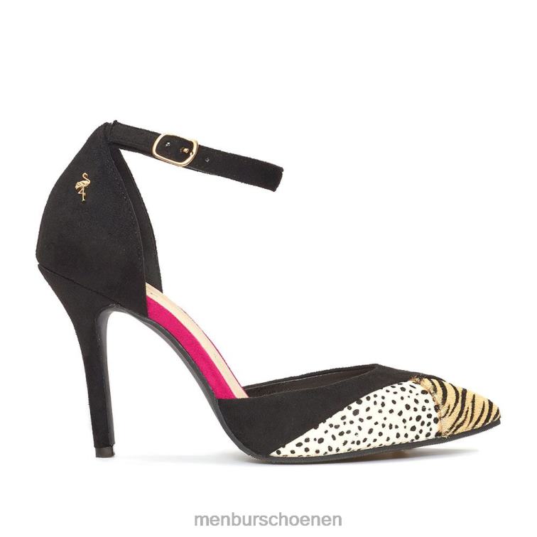 zwart hoge hakken 64N065255 Straorino vrouwen Menbur