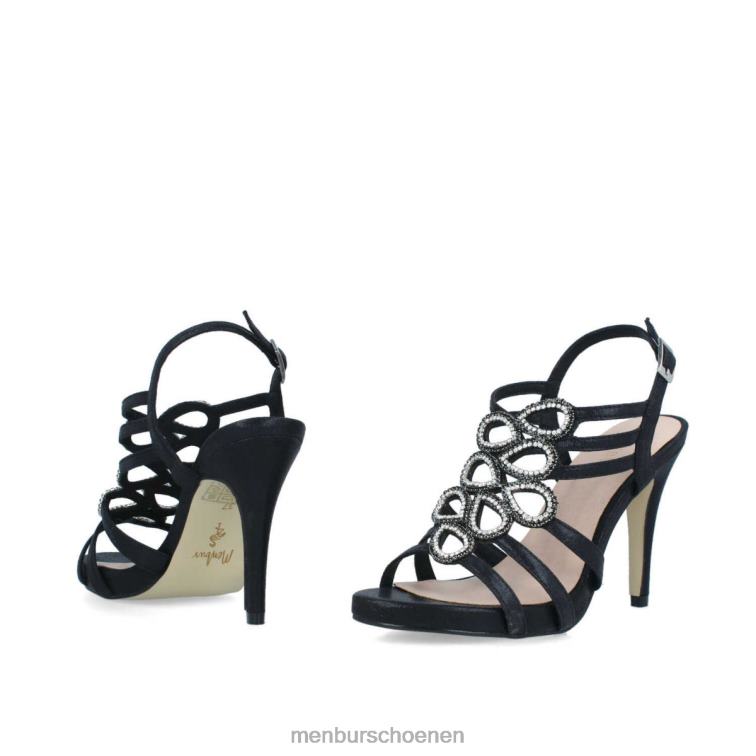 zwart hoge hakken 64N065293 fuori vrouwen Menbur