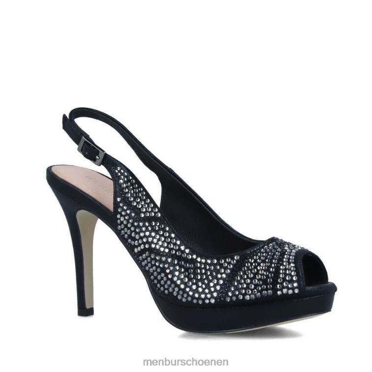 zwart hoge hakken 64N065386 fenicea vrouwen Menbur