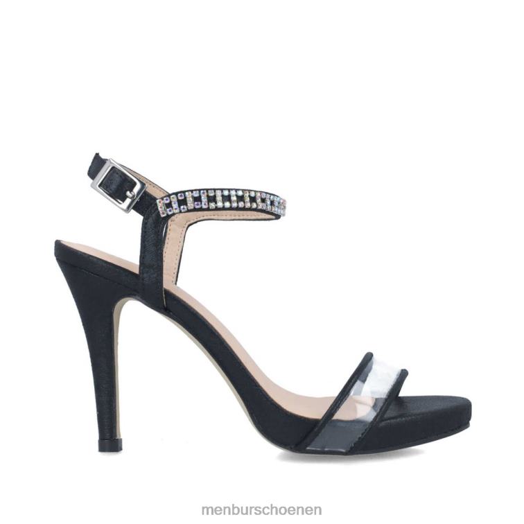 zwart hoge hakken 64N06736 delphinus vrouwen Menbur