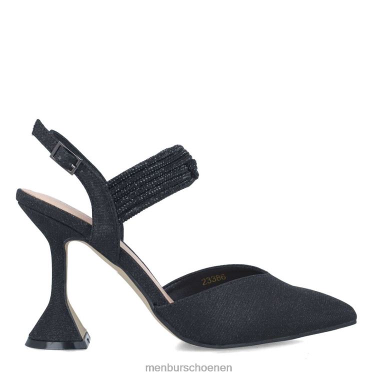 zwart hoge hakken 64N06758 cuarzo vrouwen Menbur