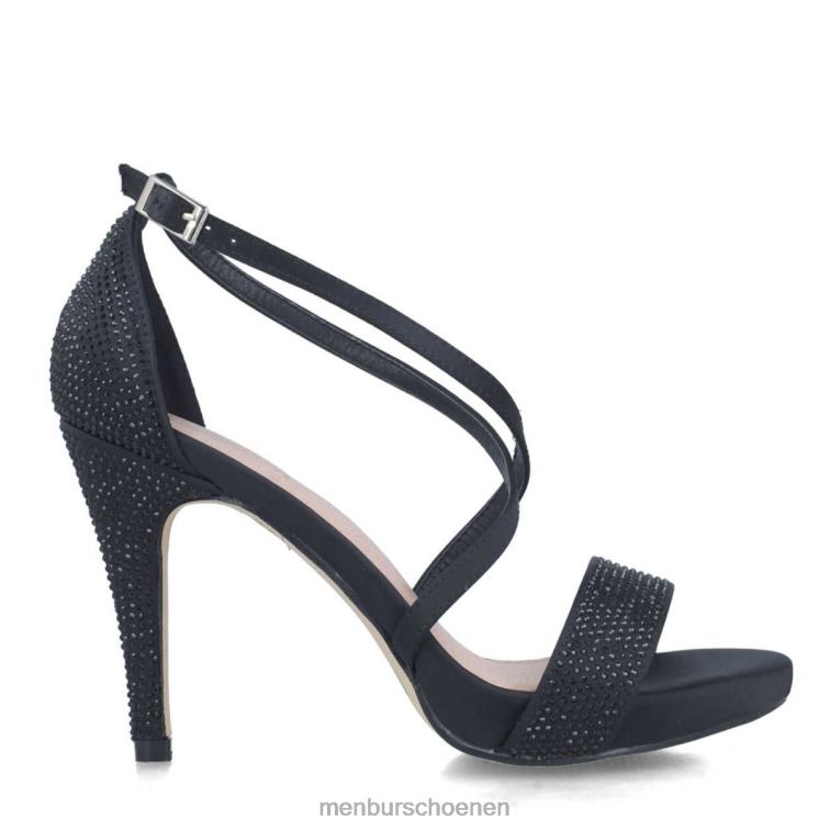 zwart hoge hakken 64N06781 gaspeita vrouwen Menbur