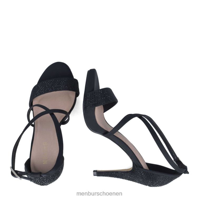 zwart hoge hakken 64N06781 gaspeita vrouwen Menbur