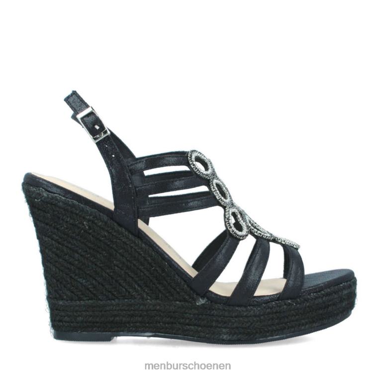 zwart hoge hakken 64N06880 badalucco vrouwen Menbur