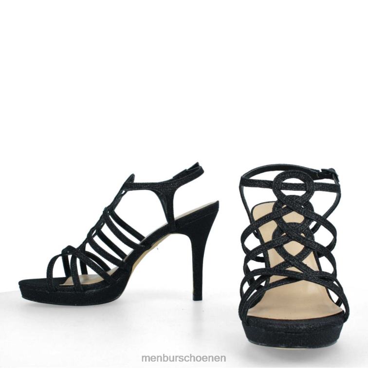 zwart hoge hakken 64N06928 begonia vrouwen Menbur