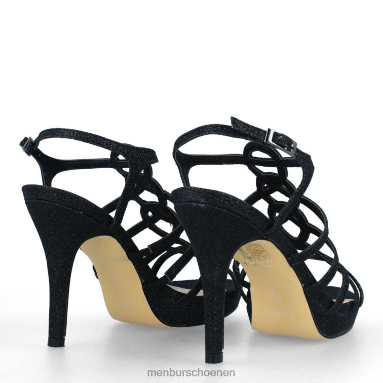 zwart hoge hakken 64N06928 begonia vrouwen Menbur