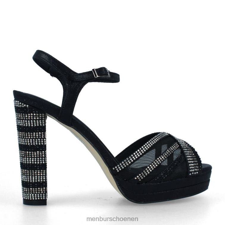 zwart hoge hakken 64N06937 teolo vrouwen Menbur