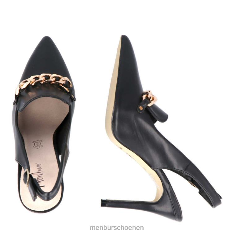 zwart hoge hakken 64N06997 ritani vrouwen Menbur