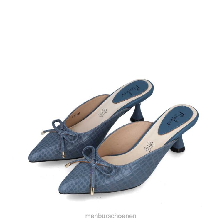 azul helder middelhoge en lage hakken 64N065739 Eos vrouwen Menbur