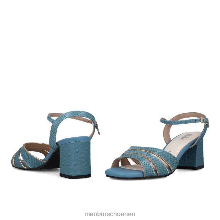 azul helder middelhoge en lage hakken 64N065817 Anaximenen vrouwen Menbur