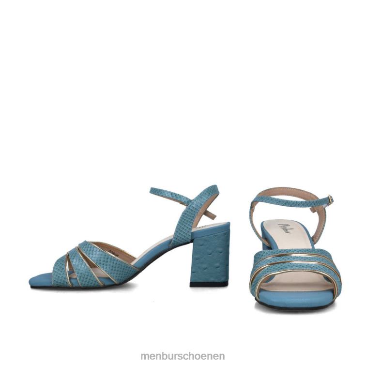 azul helder middelhoge en lage hakken 64N065817 Anaximenen vrouwen Menbur