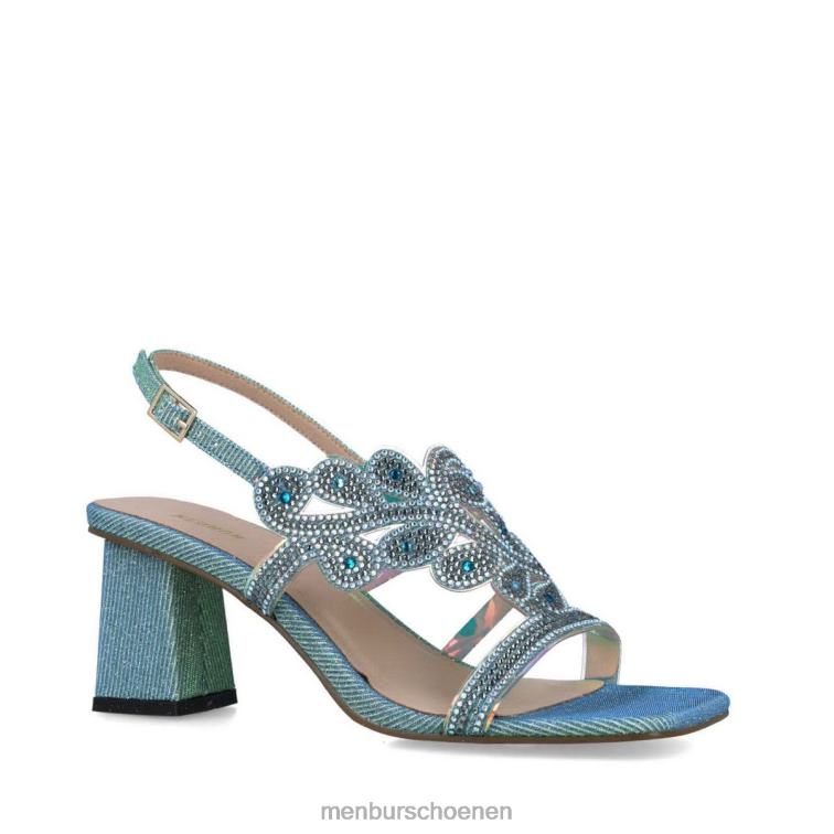 azul medio middelhoge en lage hakken 64N065651 obsidiaan vrouwen Menbur