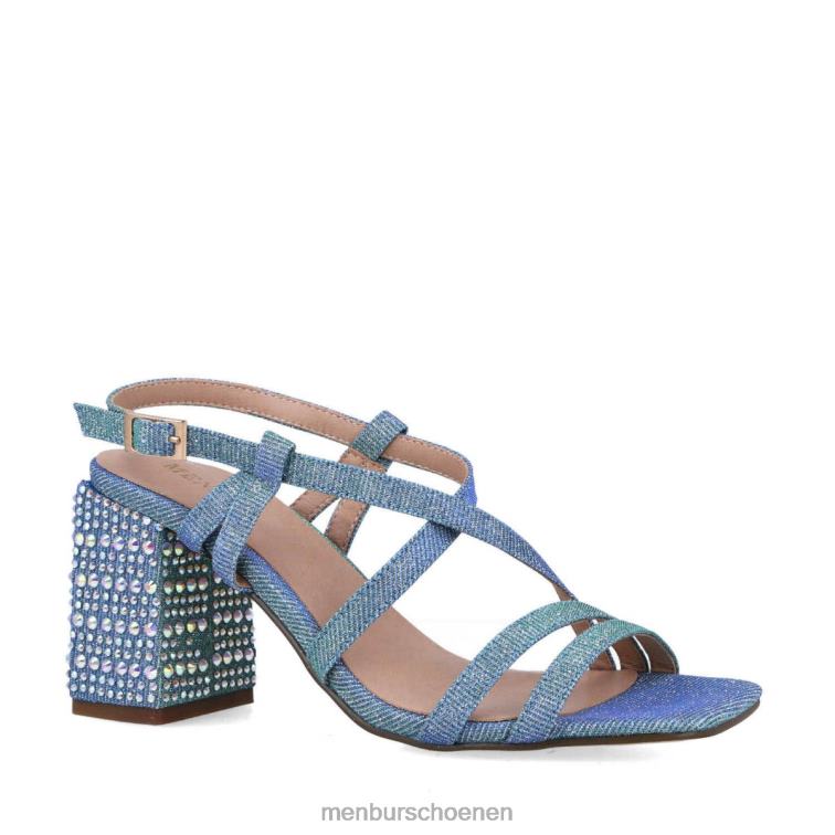 azul medio middelhoge en lage hakken 64N065854 net vrouwen Menbur