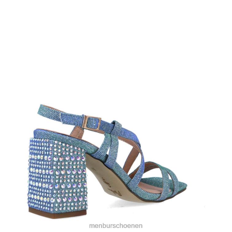 azul medio middelhoge en lage hakken 64N065854 net vrouwen Menbur