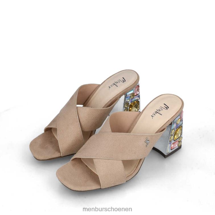 beige middelhoge en lage hakken 64N061713 eudaimonia vrouwen Menbur