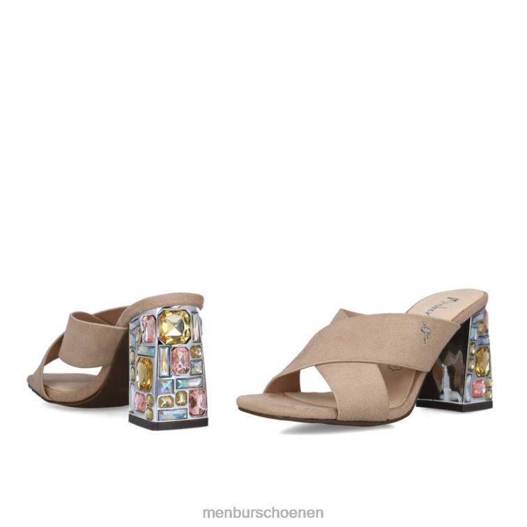 beige middelhoge en lage hakken 64N061713 eudaimonia vrouwen Menbur