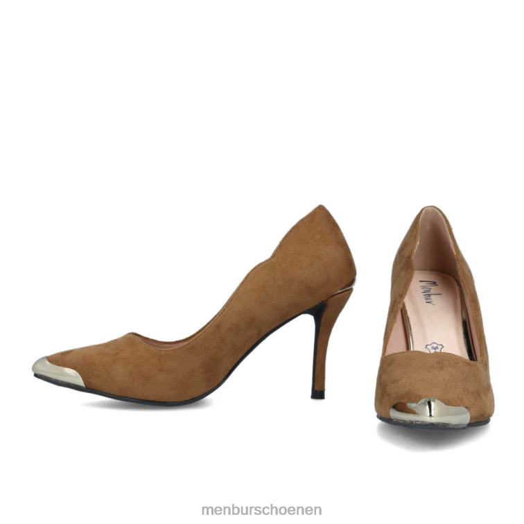 beige middelhoge en lage hakken 64N061717 botrona vrouwen Menbur