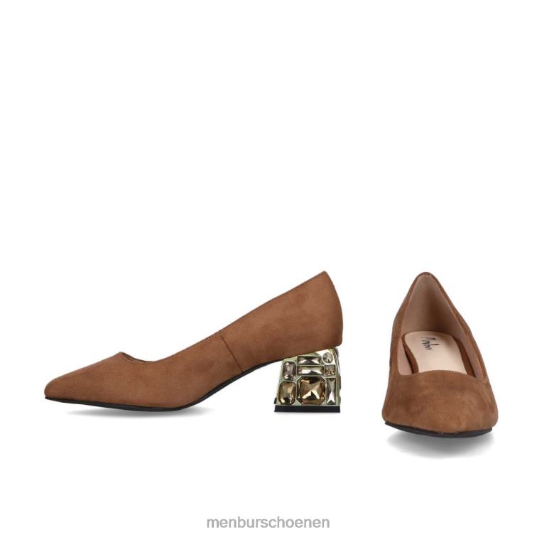 beige middelhoge en lage hakken 64N061738 ailanthea vrouwen Menbur