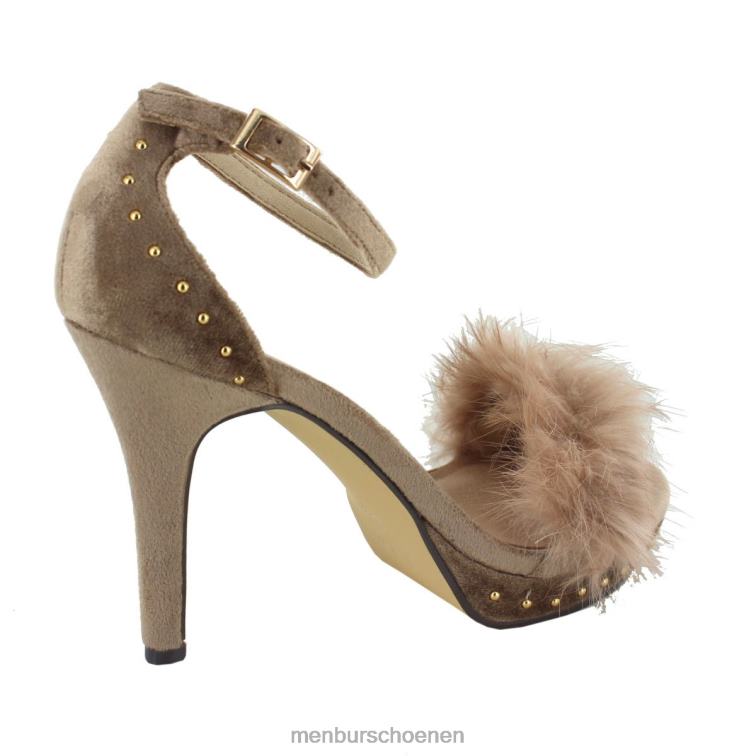 beige middelhoge en lage hakken 64N061870 leivi vrouwen Menbur