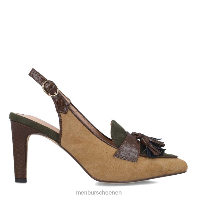 beige middelhoge en lage hakken 64N065708 selenita vrouwen Menbur