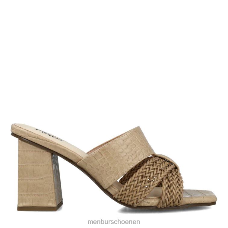 beige middelhoge en lage hakken 64N065848 atreo vrouwen Menbur