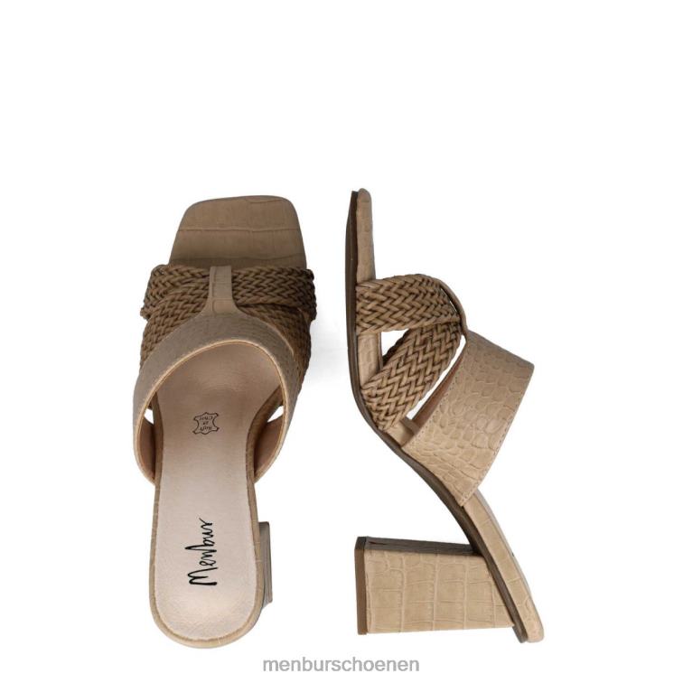 beige middelhoge en lage hakken 64N065848 atreo vrouwen Menbur