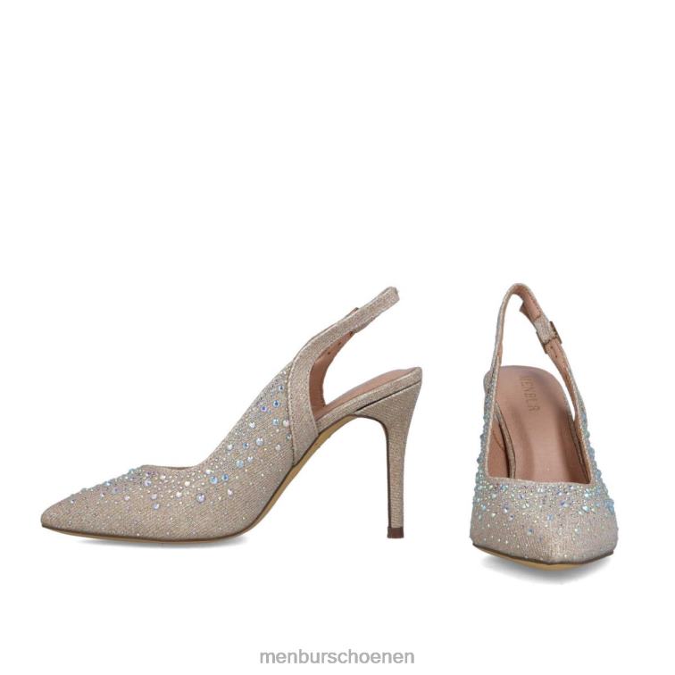 beige middelhoge en lage hakken 64N065873 lyrata vrouwen Menbur