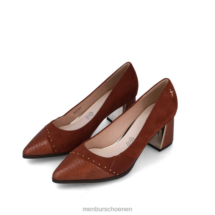 bruin middelhoge en lage hakken 64N061733 Actea vrouwen Menbur