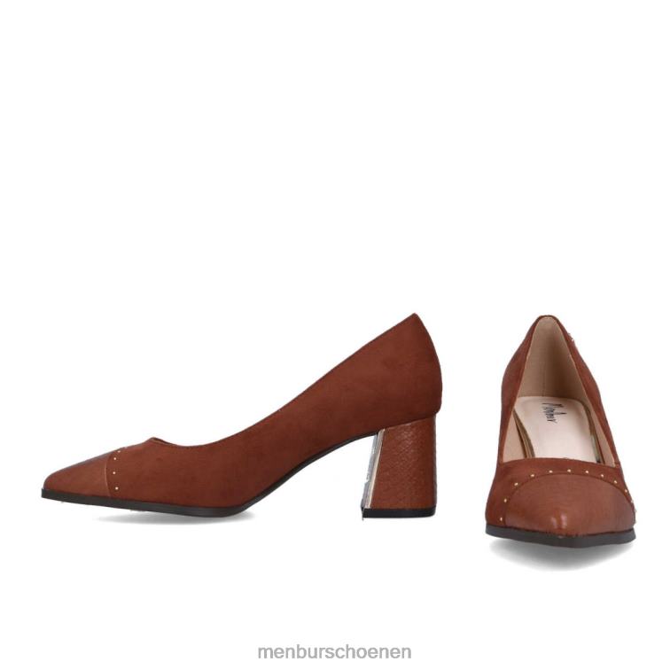 bruin middelhoge en lage hakken 64N061733 Actea vrouwen Menbur