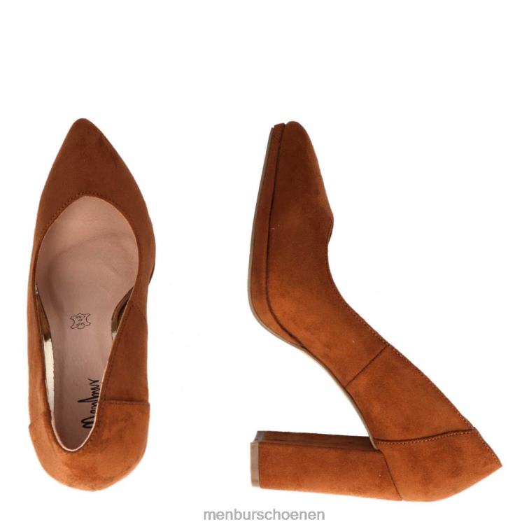 bruin middelhoge en lage hakken 64N061932 stura vrouwen Menbur