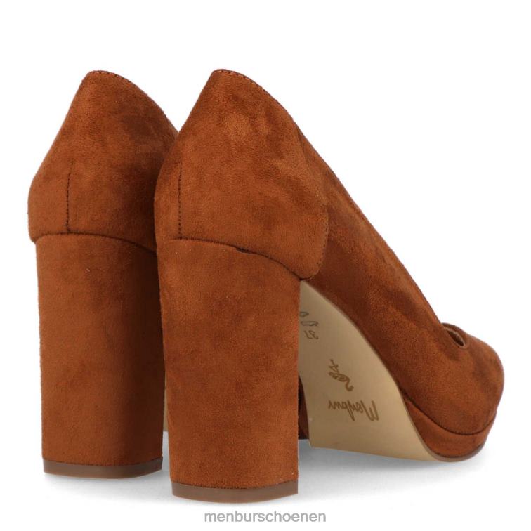 bruin middelhoge en lage hakken 64N061932 stura vrouwen Menbur