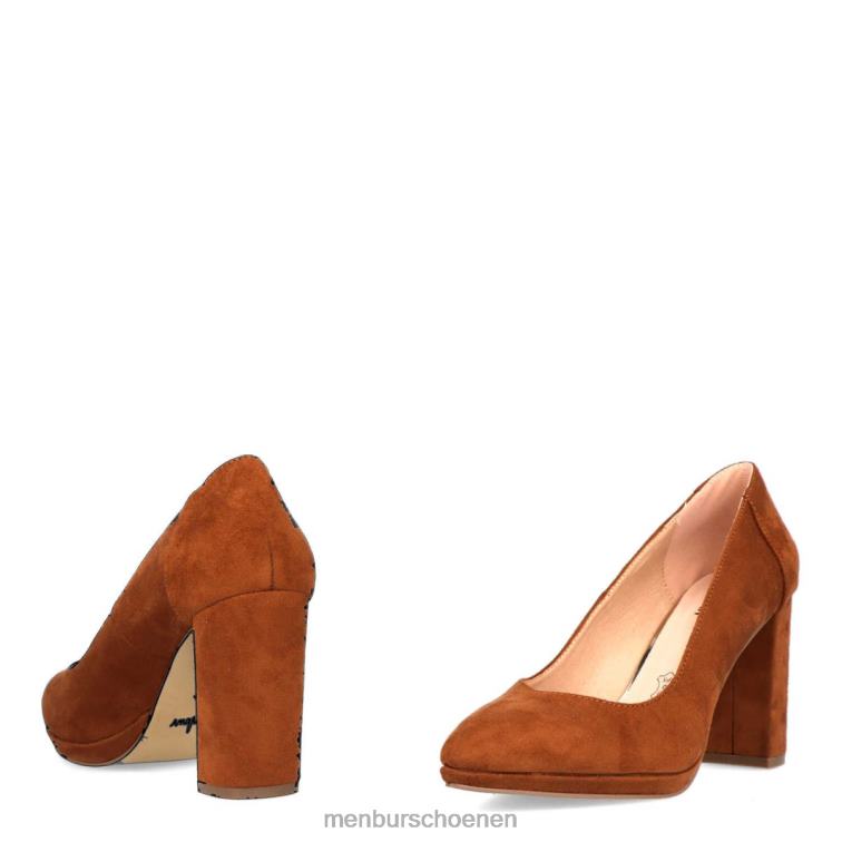 bruin middelhoge en lage hakken 64N061932 stura vrouwen Menbur