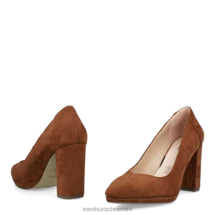 bruin middelhoge en lage hakken 64N061932 stura vrouwen Menbur