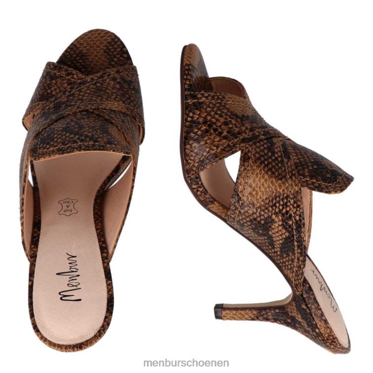 bruin middelhoge en lage hakken 64N061975 vallicella vrouwen Menbur