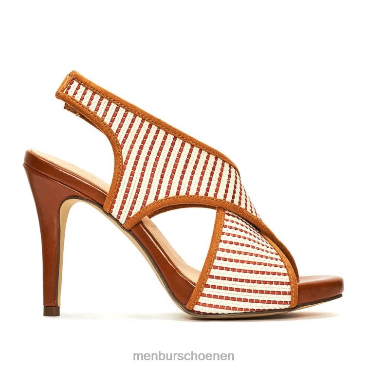 bruin middelhoge en lage hakken 64N061976 damp vrouwen Menbur