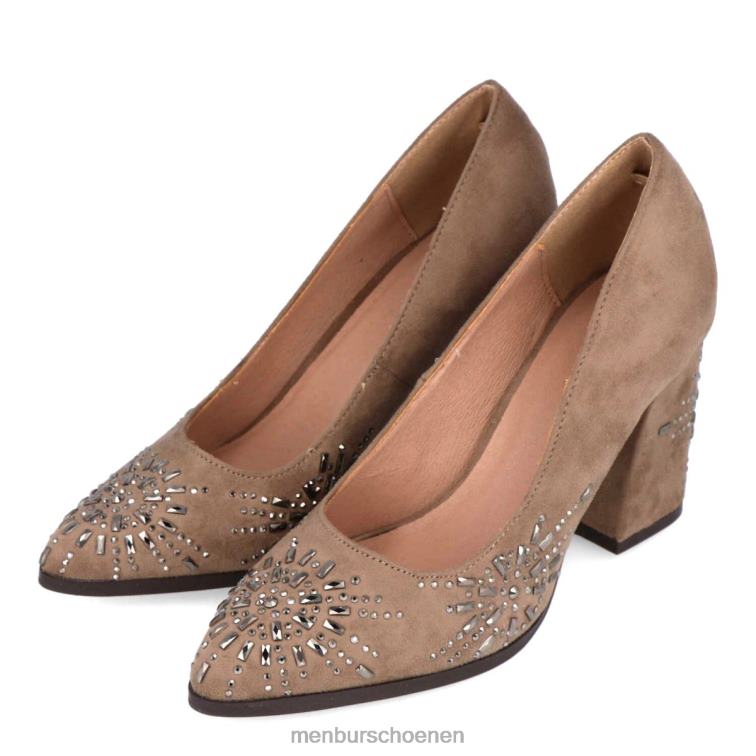 bruin middelhoge en lage hakken 64N062146 sostasio vrouwen Menbur